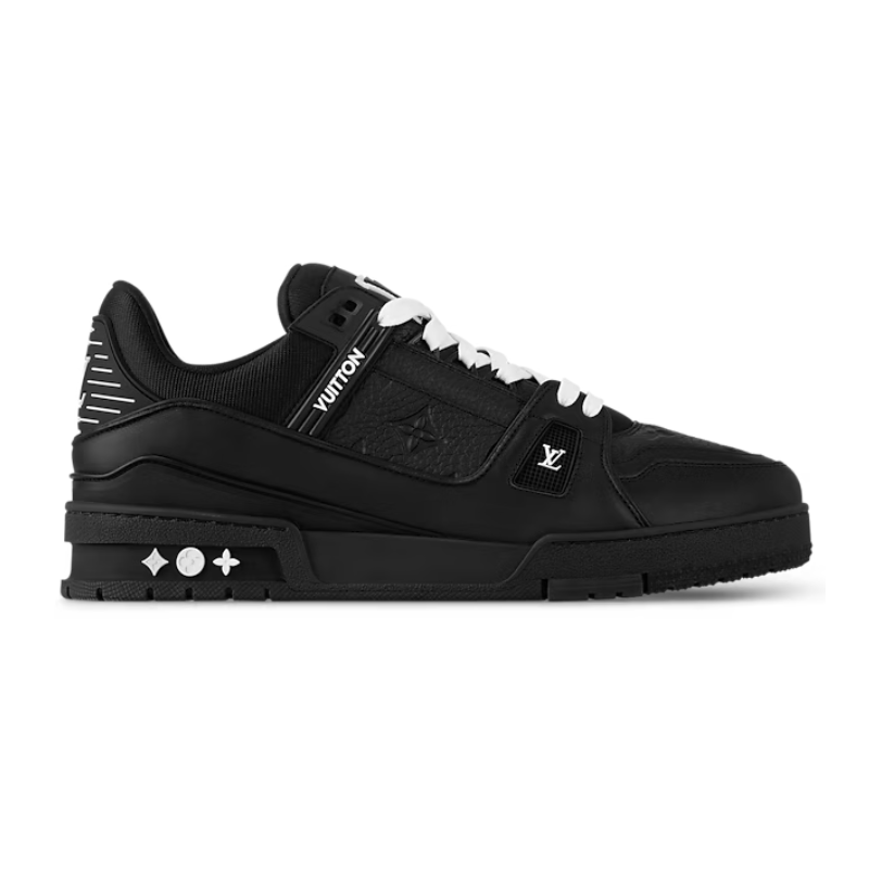 Louis Vuitton Trainer – Black Embossed Monogram