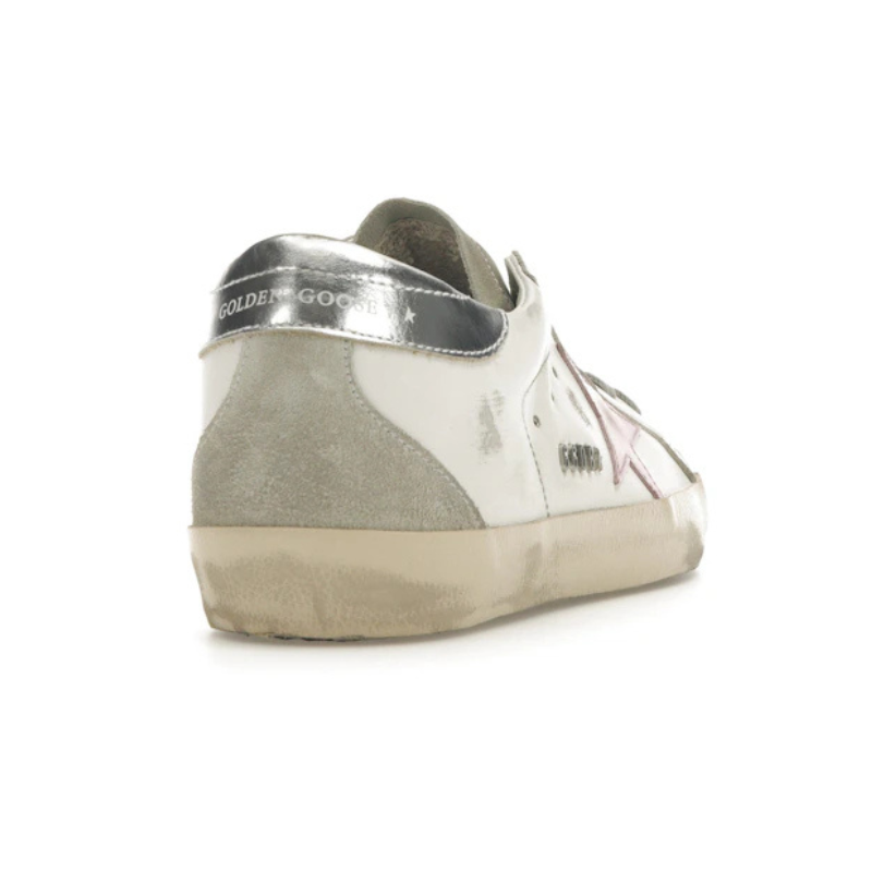 Golden Goose Super-Star – Ice White Orchid Pink